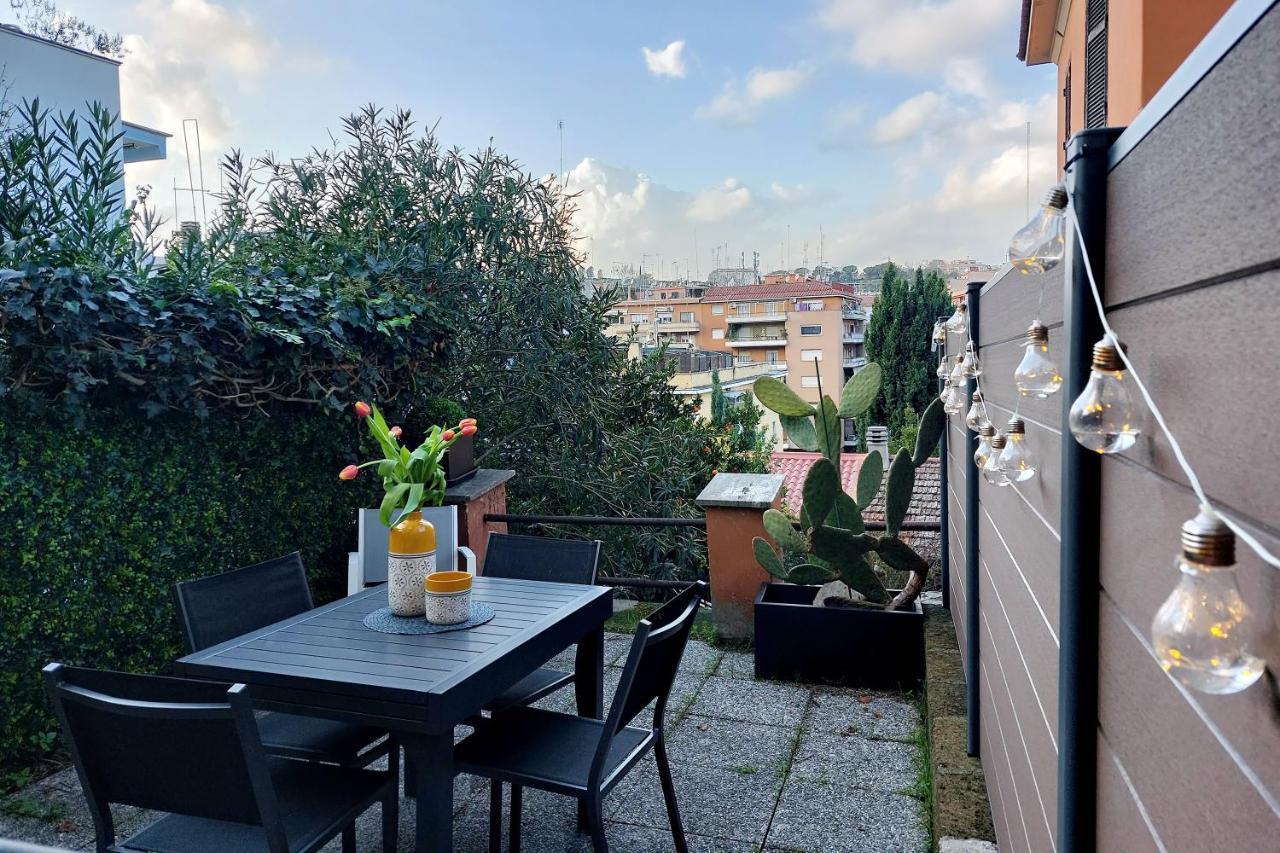 4Bnb - Cozy Vatican Loft With Terrace Roma Eksteriør bilde